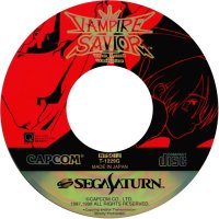 Vampire savior: the lord of vampire JP Sega Saturn JP box art
